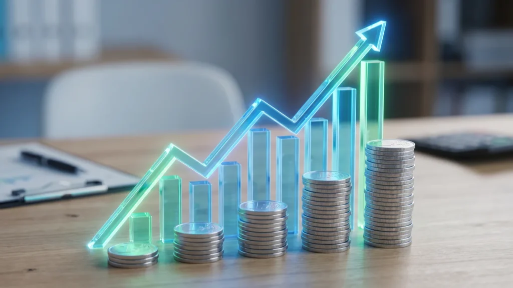 Graphique de croissance du rendement de l'épargne en 2026