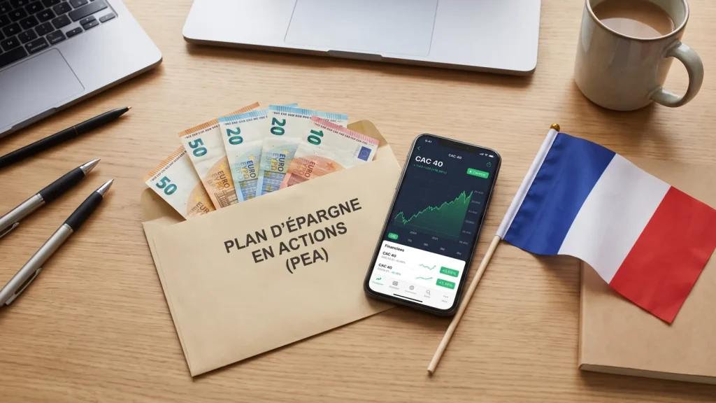 PEA et ETF pour investir en bourse débutant